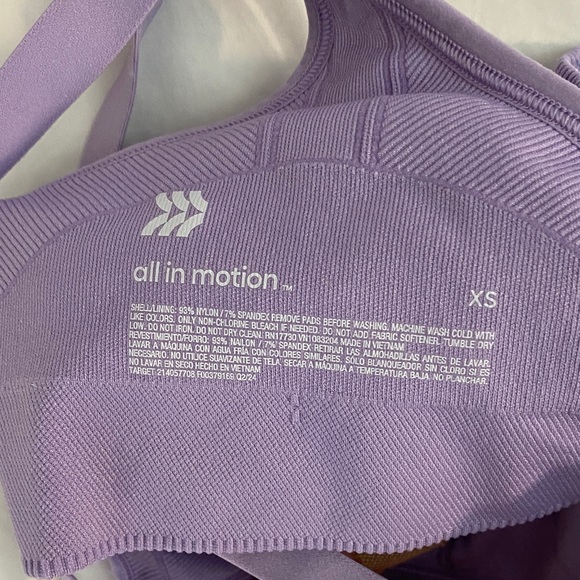 Marshall Lavender Sports Bra - Picture 3 of 3